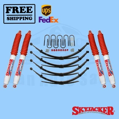 Sistema de elevación de suspensión de 4" + Amortiguadores Nitro Skyjacker para GMC K1500 Suburban 1979-86 Foto 1 de 3