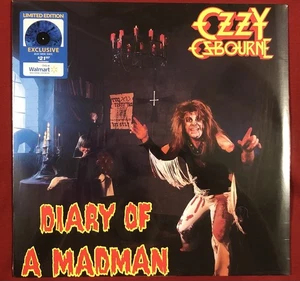 Ozzy Osbourne - Diary Of A Madman - Vinyl LP Record - Blue Swirl - Sealed - Picture 1 of 8