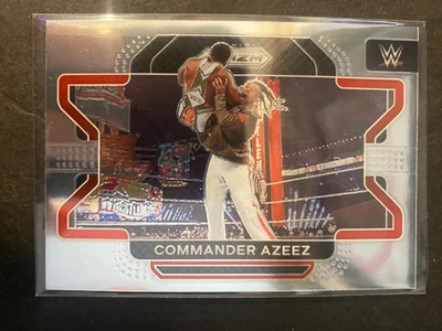 Commander Azeez - 2022 WWE Prizm Wrestling Card #89 - Image 1 of 2