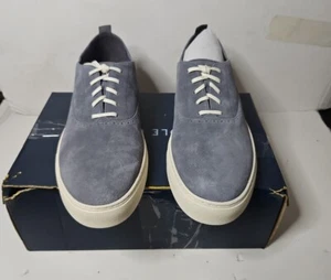 COLE HAAN Mens GRAND GrandSeries Sz 13 M Gray Casual Sneakers Shoes Suede - Picture 1 of 12