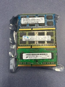 Assorted 2GB DDR3 SODIMM Memory Lot of 30 - Picture 1 of 2