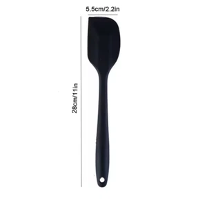 Teigschaber aus Silikon, 28 cm, BPA frei | Spatel | Teigspatel Backen Kochen - Bild 1 von 5
