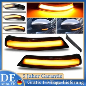 2x intermitentes de espejo LED intermitentes de marcha para Ford Focus II III MK2 MK3 espejo retrovisor exterior - Imagen 1 de 8