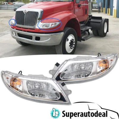 Par de faros delanteros derecho+izquierdo Fit International 4100 4200 4300 4400 8500 8600 Foto 1 de 4