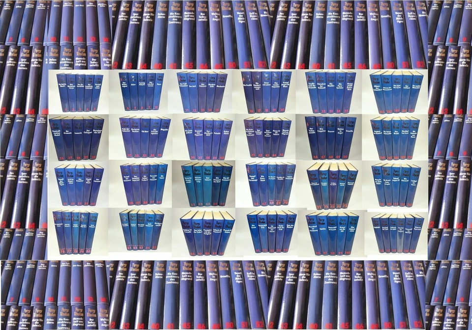 Perry Rhodan Bände blau 1 - 184 / Bertelsmann gebunden  Einzelbände auswählen - Bild 1 von 1