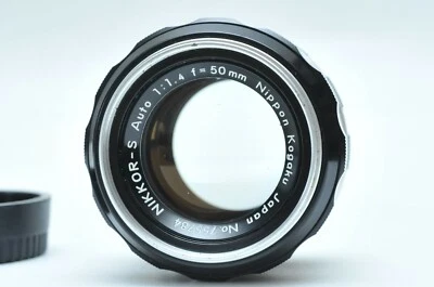 Lente de enfoque manual Nikon Auto Nikkor-S 50 mm f/1,4 SN755784 Foto 1 de 3