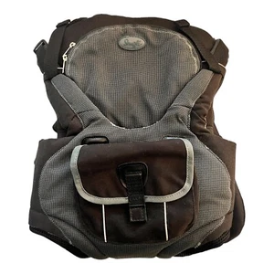 Evenflow Snugli Baby Backpack 3-1 carrier 7 lbs - 26 lbs Gray Black Infant - Picture 1 of 8