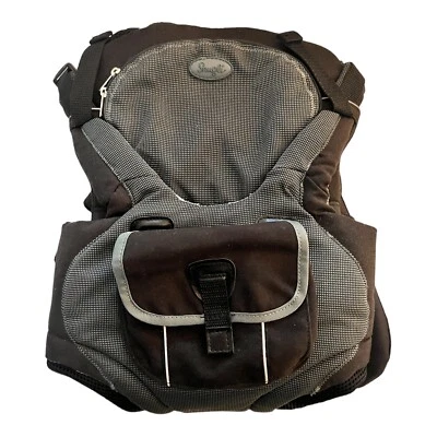 Mochila para bebé Evenflow Snugli 3-1 portabebés 7 libras - 26 libras gris negro infantil Foto 1 de 4