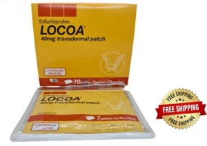 1X LOCOA 40MG TRANSDERMAL PATCH (7 PATCHES) OSTEOARTHRITIS JOINT PAIN RELIEF