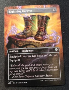 Lightning Greaves - Borderless - LCC - MTG - EN - NM - 0114 - Picture 1 of 1