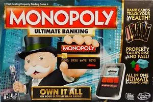 Monopoly Ultimate Banking Gioco da Tavolo di Hasbro 2015 - (8 anni+) ~ Completo - Foto 1 di 16