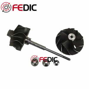 Turbo shaft and wheel 753392 for BMW X5 3.0D E53 160 Kw 218 HP M57N 2003-2007 - Picture 1 of 7