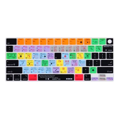 XSKN Ableton Live Shortcuts Keyboard Cover for 2022-2025 Macbook Air 13.6/15.3 - Image 1 of 4