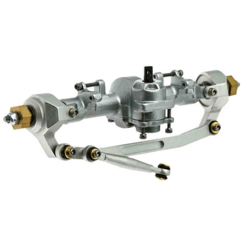 Nueva pieza de actualización de oruga hágalo usted mismo eje trasero delantero para 1/24 axial SCX24 AXI00001 4x4 Foto 1 de 4