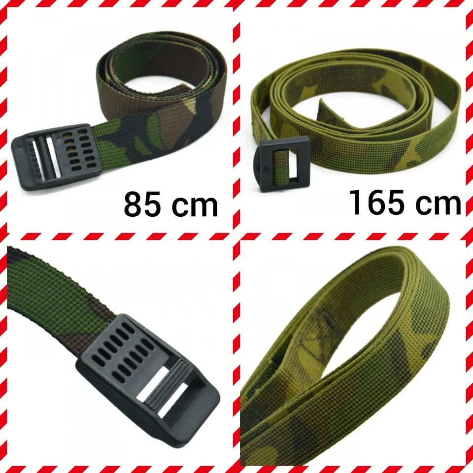 Original Riemen Gurt Niederländische Armee DPM Surplus Packriemen Spanngurt Camo - Bild 1 von 1