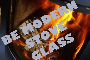 BE MODERN STOVE GLASS MONTERREY 7kw HIGH DEFINITION - MADE TO MEASURE AVAILABLE - Picture 1 of 5