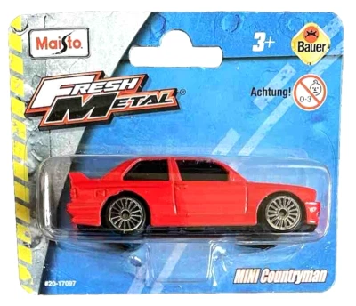Maisto 1988 BMW 3er E30 M3 Coupe Modellauto Spielzeug Fresh Metal ca. 1:60 OVP - Bild 1 von 4