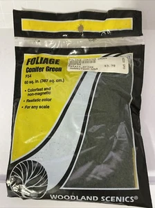 Woodland Scenics Conifer Green Foliage 90.7 Square in 585 Square cm F54 - Picture 1 of 2