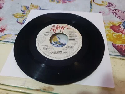 Los Lobos - La Bamba / Charlena 7” Vinyl 45 Slash 7-28336 1987 VG+ - Image 1 of 2