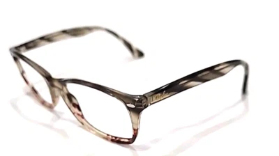 Ray Ban RB5228M 5837 Clear Brown Oval Eyeglasses Frame 54-17 145 - Image 1 of 4