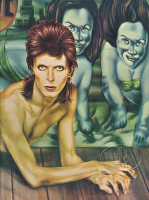 DAVID BOWIE 1974 DIAMOND DOGS Tour Concert Program Tour Book - Image 1 of 2