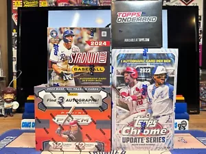 Chicago White Sox 20-24 MLB 4-Box 1/2 PRIZM Hobby Box BREAK STADIUM CLUB - Picture 1 of 5