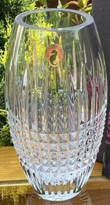 Waterford Lismore Diamond Encore Vase 8" Boxed w/tags # 40027196 Box Scuffed - Picture 1 of 2