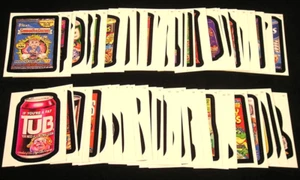 2007 Topps Wacky Packages ANS5 All-New Series 5 COMPLETE BASE SET of 55 stickers - Picture 1 of 2
