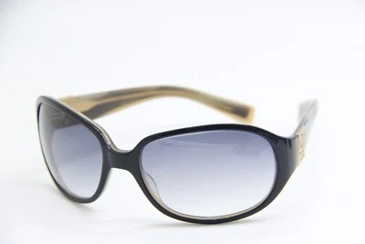 GAFAS DE SOL ADRIENNE VITTADINI NEGRAS MARRÓN CON CUERNO DEGRADADO AUTÉNTICAS 59-17 Foto 1 de 4