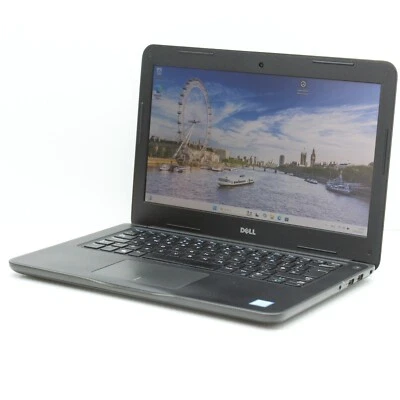 Dell Latitude 3380 Windows 11 13" HD Laptop Intel i5 7200U 8GB 128GB SSD USB 3.0 - Image 1 of 4