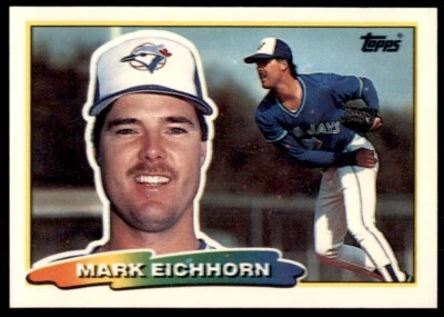 1988 Topps Big Mark Eichhorn 2088 Toronto Blue Jays #208 - Image 1 of 2