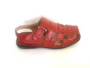 Sandalias bronceadas Faranzi Fishermen*cuero vegano* punta cerrada* FR8613 - Imagen 1 de 5