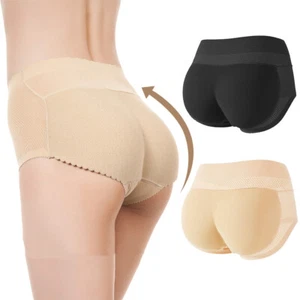 Women Padded Push Up Panties Butt Lifter Shaper Fake Ass Buttocks Underwear - Foto 1 di 14