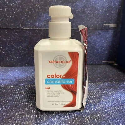 Tinte semipermanente Keracolor Color + Clenditioner ROJO 12 FL OZ Foto 1 de 4