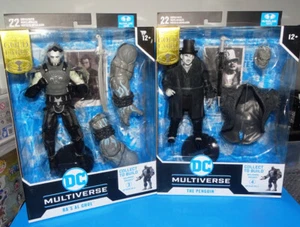 McFarlane GOLD DC Arkham City Solomon Grundy BAF set of 4 Black & White -7" fig - Picture 1 of 9