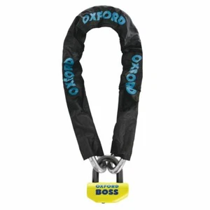 Motorcycle Chain + Padlock Oxford Bigboss 12mm Chain-lock - 2.0 Metre - Picture 1 of 7