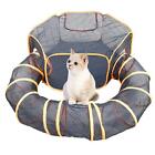 Cat Tunnel Indoor Cats Cage House Foldable Interactive for Puppy