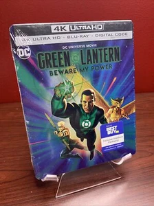 Green Lantern: Beware My Power Steelbook (4K UHD+Blu-ray+Digital) Sealed - Imagen 1 de 6