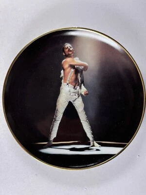 Queen Freddie Mercury Plate Danbury Mint Original COA Box In The Spotlight - Image 1 of 4