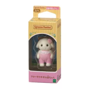Sylvanian Families Flora Rabbit Baby Doll - Picture 1 of 2
