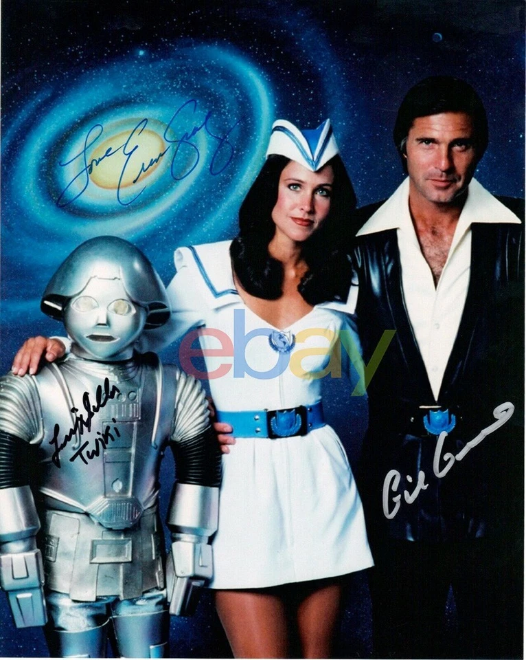 Buck Rogers cast of 3 Original Autographed 8X10 Photo reprint - Image 1 of 1