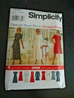 Simplicity 9375 Vintage Pattern Angel Ornaments in Variations UNCUT Craft Pattern