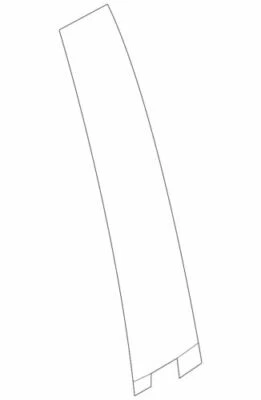 Apliques de puerta izquierda moldeada Ford Focus 2012-2018 OEM NUEVO GENUINO CP9Z-5820555-A Foto 1 de 3