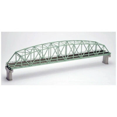 TOMIX N gauge 3222 double track song chord large truss iron bridge F/S GREEN - Image 1 of 4