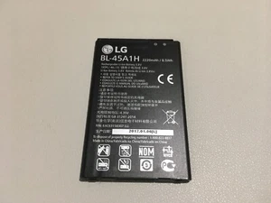 USED OEM TRACFONE LG K10 PREMIER L62VL REPLACEMENT BATTERY BL-45A1H 2220mAh 3.8V - Picture 1 of 2