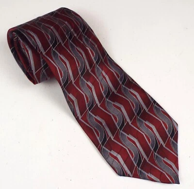 Corbata Puritan para hombre 3,78 pulgadas de ancho clásica 100 % seda NUEVA envío gratuito FS Foto 1 de 4