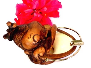 Treasure Craft Ashtray Treasure Craft of Hawaii Native Cigar Ashtray Vintage - Picture 1 of 8