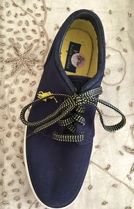 Single One Right Shoe Only Amputee Mens Size 10.5 Polo Ralph Lauren Navy - Picture 1 of 7