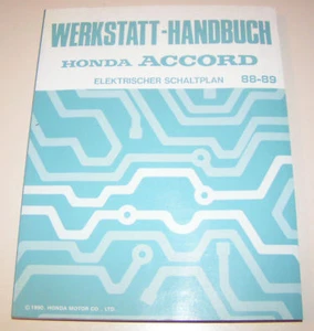 Diagrama Eléctrico Honda Accord Años 1988 / 1989 - Imagen 1 de 4