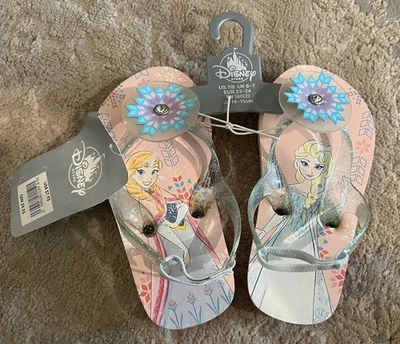 Frozen Elsa & Anna 凉鞋 - 7/8 码 — 第 1/2 张图片